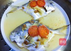 潮汕咸菜蒸鲳鱼的做法图解6