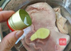 青红椒炒猪肚的做法图解6