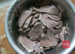 红椒拌猪心的做法图解3