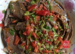 红椒拌猪心的做法图解5