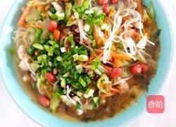 雪菜肉丝粉的做法图解3