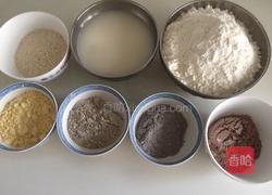 豆浆杂粮发面饼的做法图解1