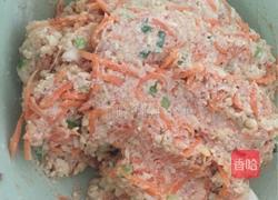 胡萝卜豆渣丸子的做法图解3