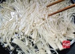 白灼金针菇的做法图解4