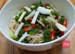 白灼金针菇的做法图解14