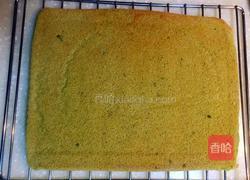 抹茶红豆蛋糕的做法图解13