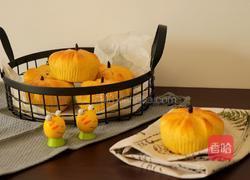 黄金南瓜蜜豆包的做法图解18