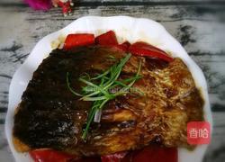 红烧草鱼腹的做法图解5