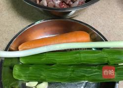 青笋烧兔(白味)的做法图解1