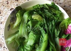 白灼生菜的做法图解2