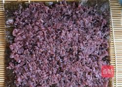 紫米寿司的做法图解3