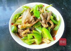 尖椒蘑菇的做法图解3