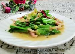 烧菠菜根