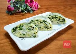 蒸韭菜鸡蛋馅菜蟒的做法图解9