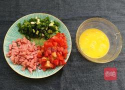 番茄鸡蛋炒饭的做法图解2