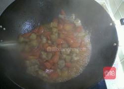 胡萝卜烧肉的做法图解6