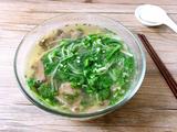 青菜猪肝汤的做法[图]