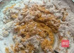 Illustration of how to make pumpkin cake 3