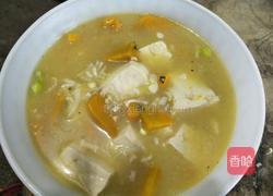 南瓜豆腐汤的做法图解5