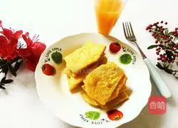 Illustration of how to make orange cornmeal cake 12