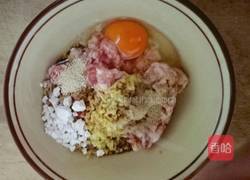 香菇酿肉的做法图解2