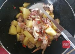 土豆焖鸡的做法图解5