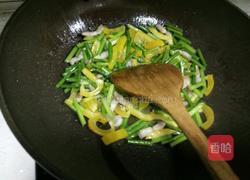 蒜苔炒肉的做法图解5