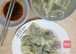 香菜馄饨的做法图解3