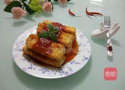 黄金炸豆腐的做法图解12