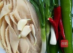 炒牛百叶的做法图解1