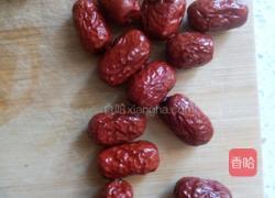 红枣花生红小豆汤的做法图解3