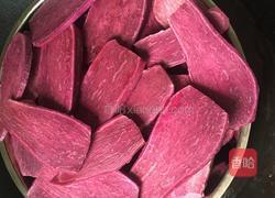 红豆紫薯饼的做法图解1