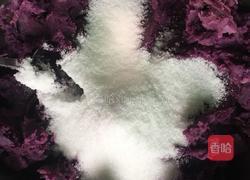 红豆紫薯饼的做法图解5