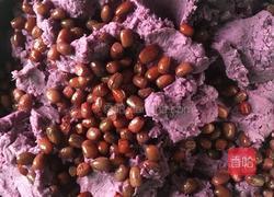 红豆紫薯饼的做法图解7
