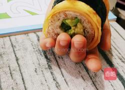 全麦牛油果蛋卷（减脂餐）的做法图解5