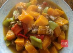 南瓜炖牛肉的做法图解11