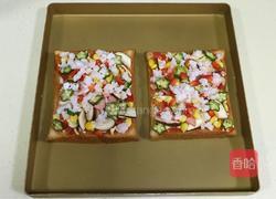 南极磷虾吐司披萨的做法图解8