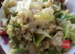 快手圆白菜的做法图解7