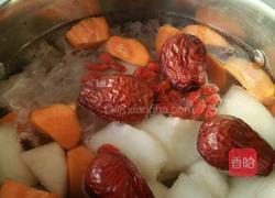 冰糖雪梨银耳胡萝卜汤的做法图解5