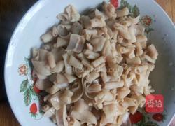 双椒鸭肠的做法图解3