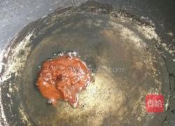 蒜苔肉丝炒饼的做法图解2