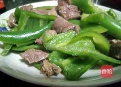 尖椒炒牛肉的做法图解9