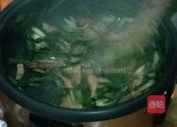 蒜叶炒肉的做法图解8