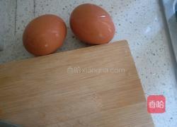 油菜鸡蛋面的做法图解3