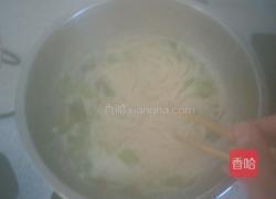 油菜鸡蛋面的做法图解10