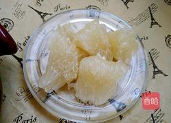 百香果柠香蜜柚汁的做法图解3