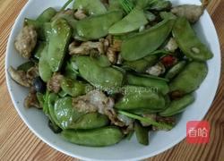 扁豆炒肉的做法图解9