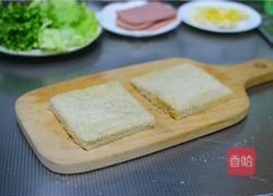 火腿三明治的做法图解3
