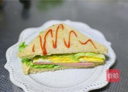 火腿三明治的做法图解13