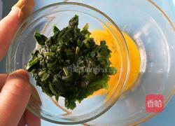 补铁食谱菠菜煎饼的做法图解6